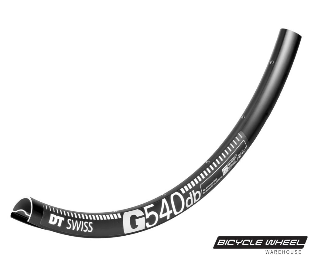 700c 622 - 19 REAR MTB DISC WHEEL BLACK DUAL WALL RIM SCREW ON FREEWHEEL Q/R